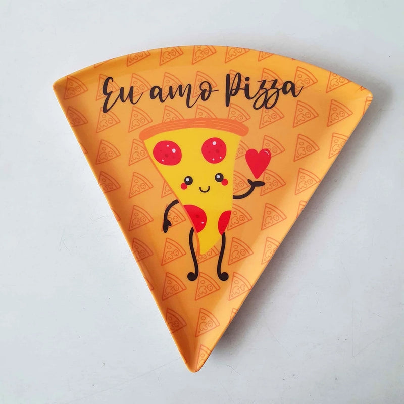 Prato Pizza Fatia Triangular