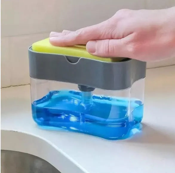 Dispensador Detergente Pressão 2 em 1 com Bucha inclusa