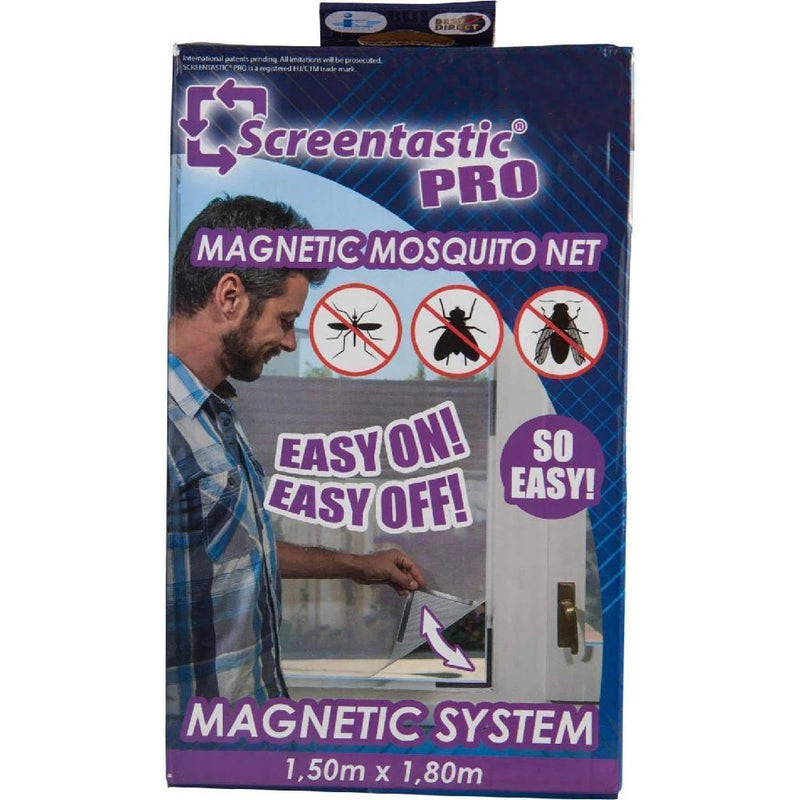 Tela Mosquiteira Magnetica Para Janela Com Imã Anti Mosquitos